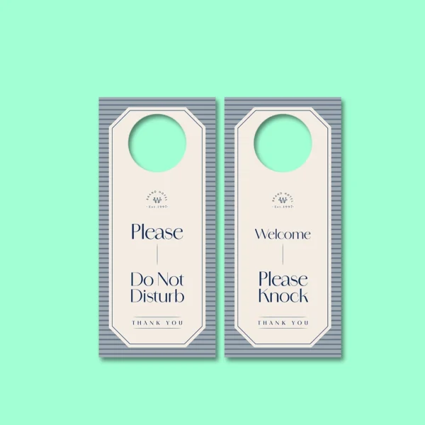 Packaging Door Hangers