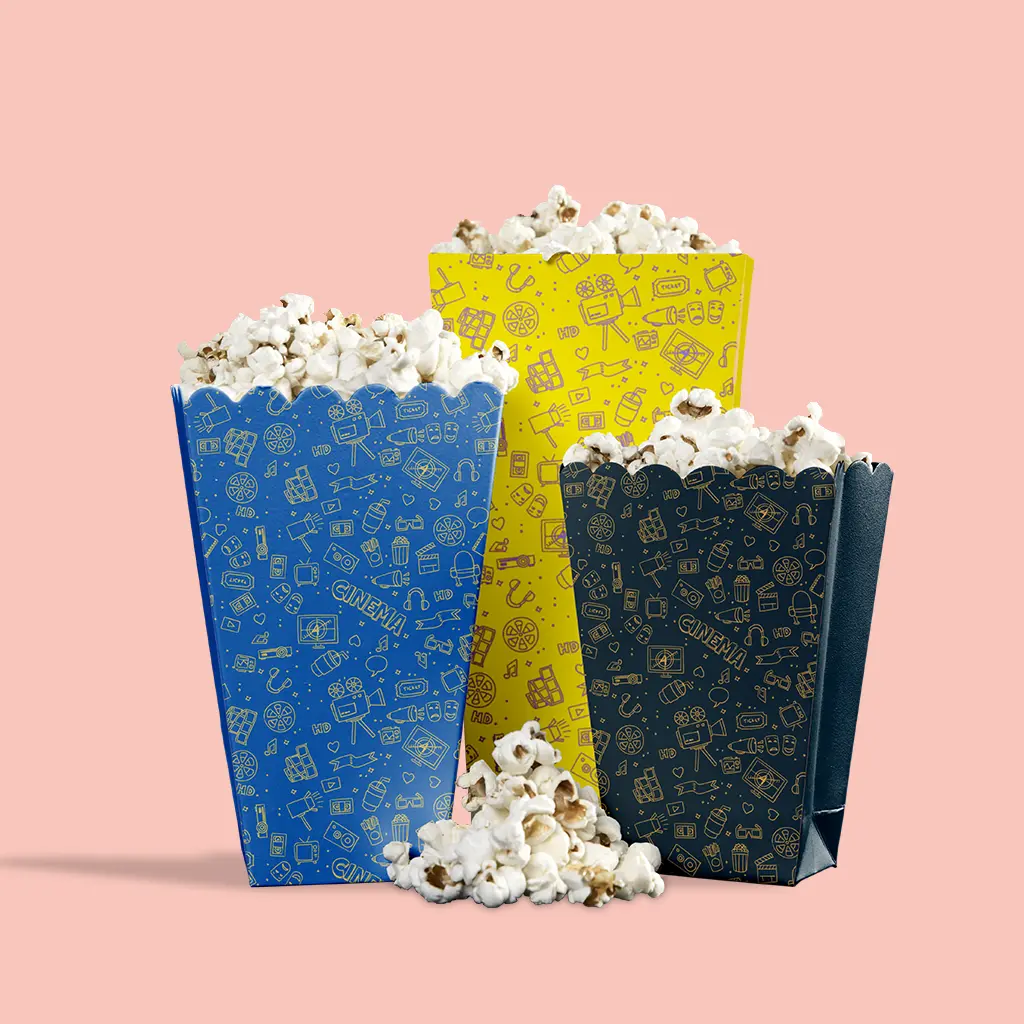 Custom Popcorn Boxes