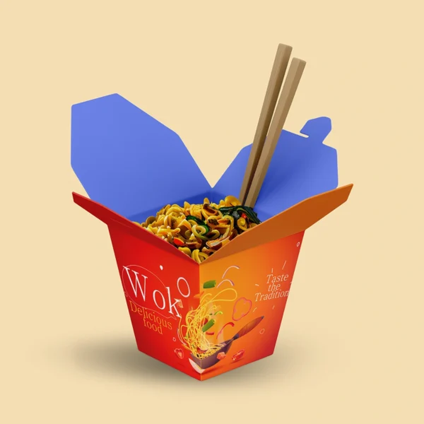 Custom Printed Noodles Boxes