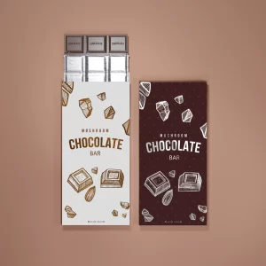 Mushroom Chocolate Bar Packaging