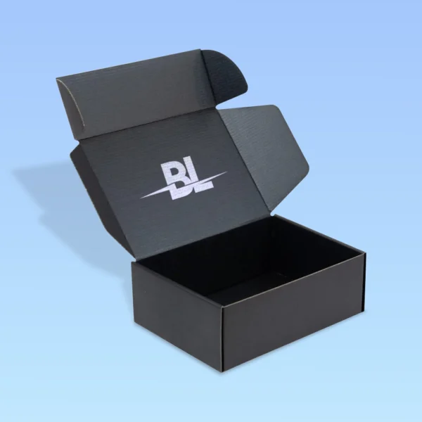 Custom Black Mailer Boxes