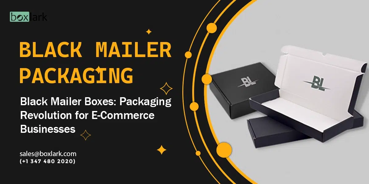 Black Mailer Packaging