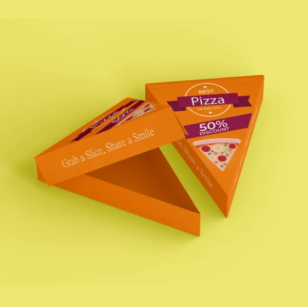 Custom Printed Pizza Slice Boxes