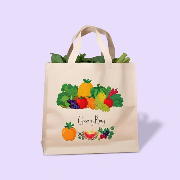 Custom Grocery Bags Wholesale