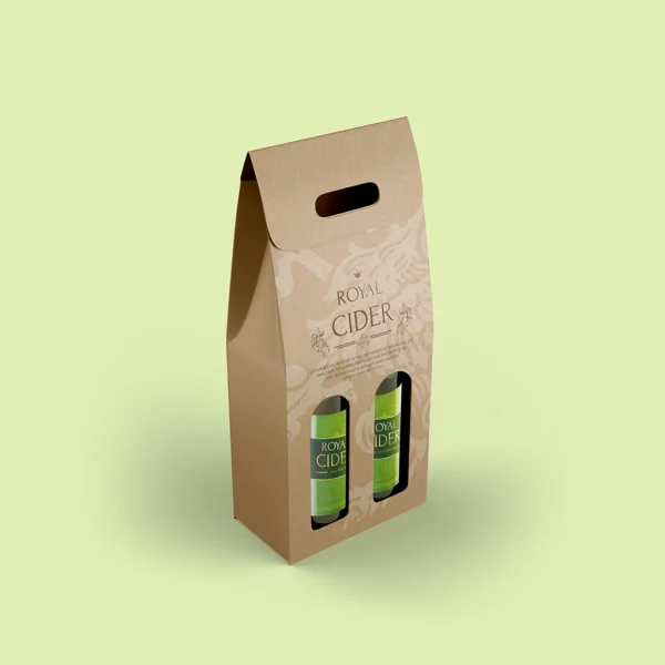 Custom Printed Bottle Carrier Boxes