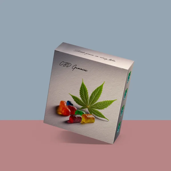 CBD Gummies Boxes Wholesale