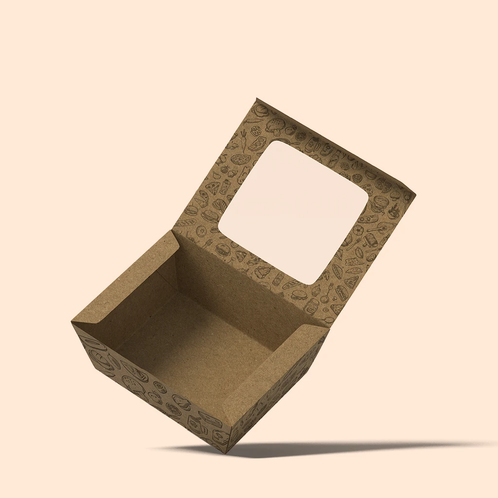 Custom Printed Kraft Bakery Boxes