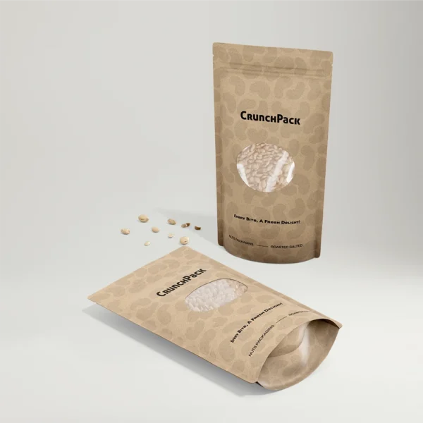 Custom Kraft Mylar Packaging Bags