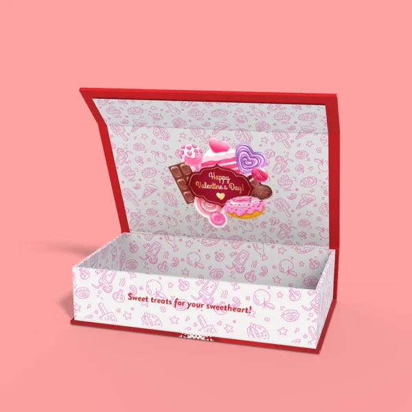 Custom Printed Valentine Bakery Boxes