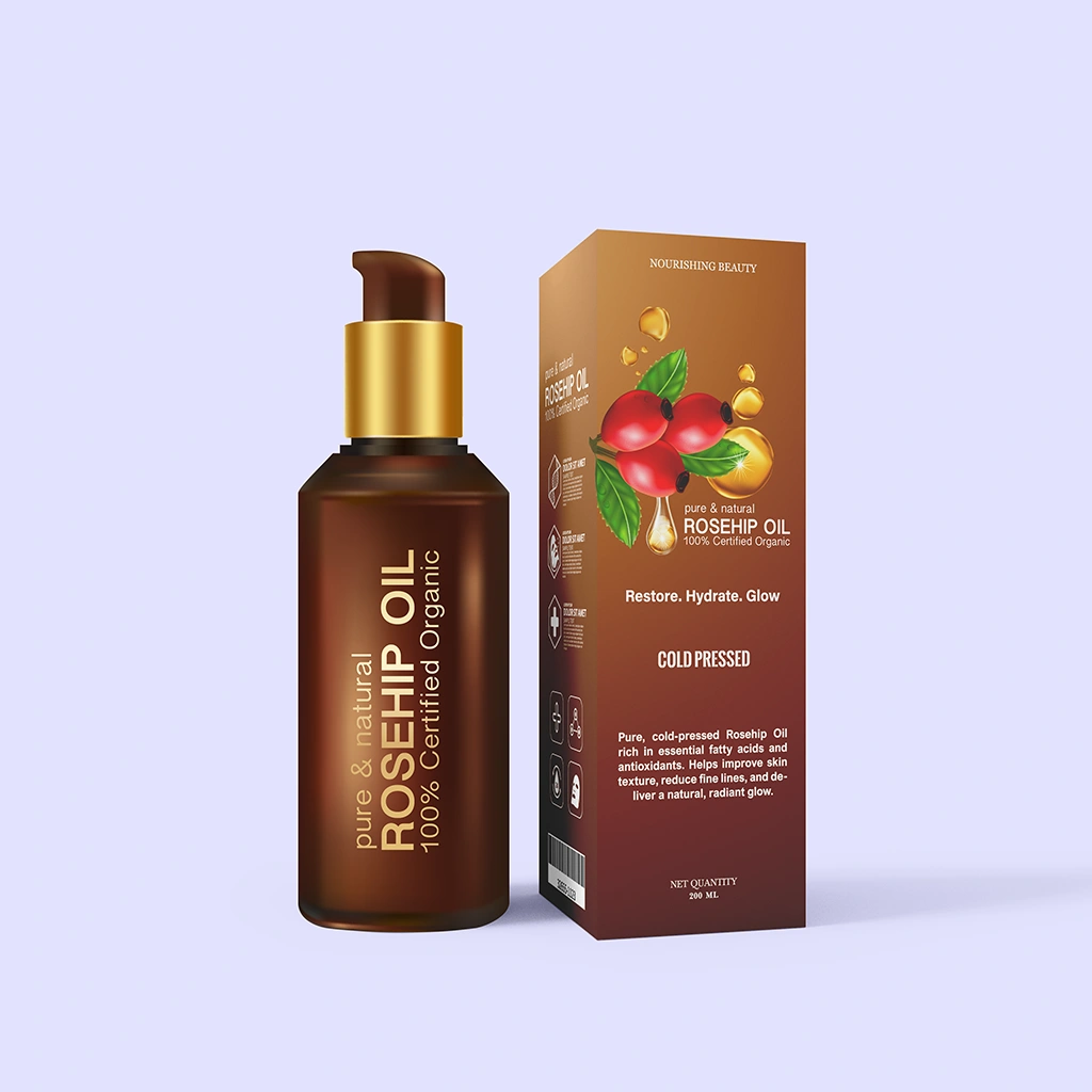 Custom 200ML Bottle Boxes