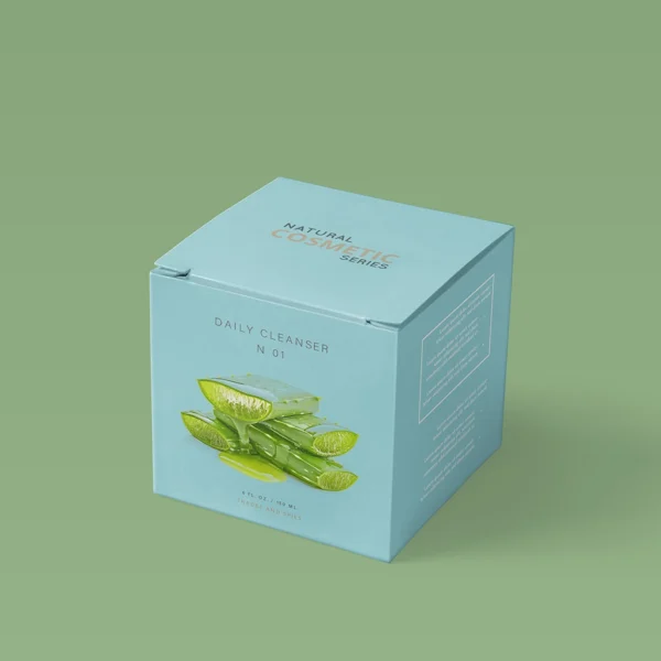 Custom Printed Aloe Vera Boxes